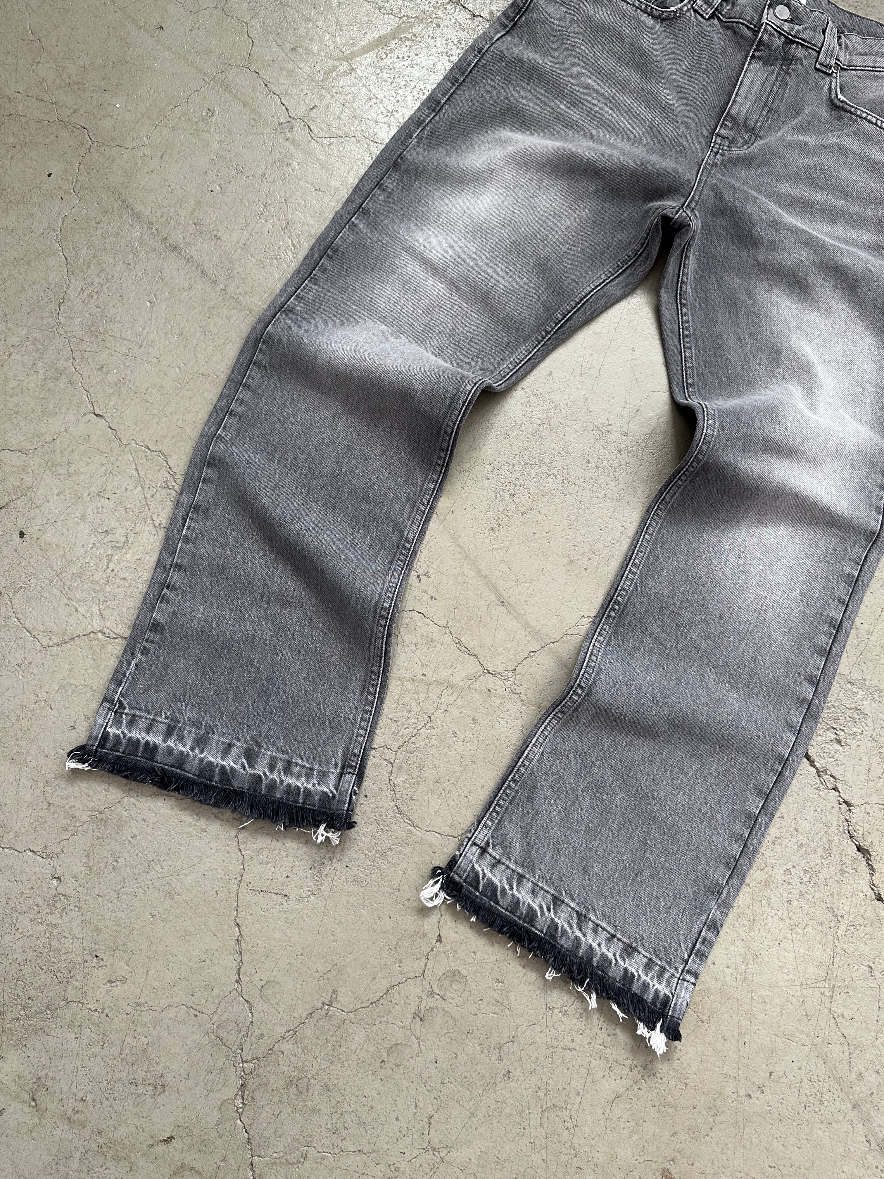 Grey Washed Denim