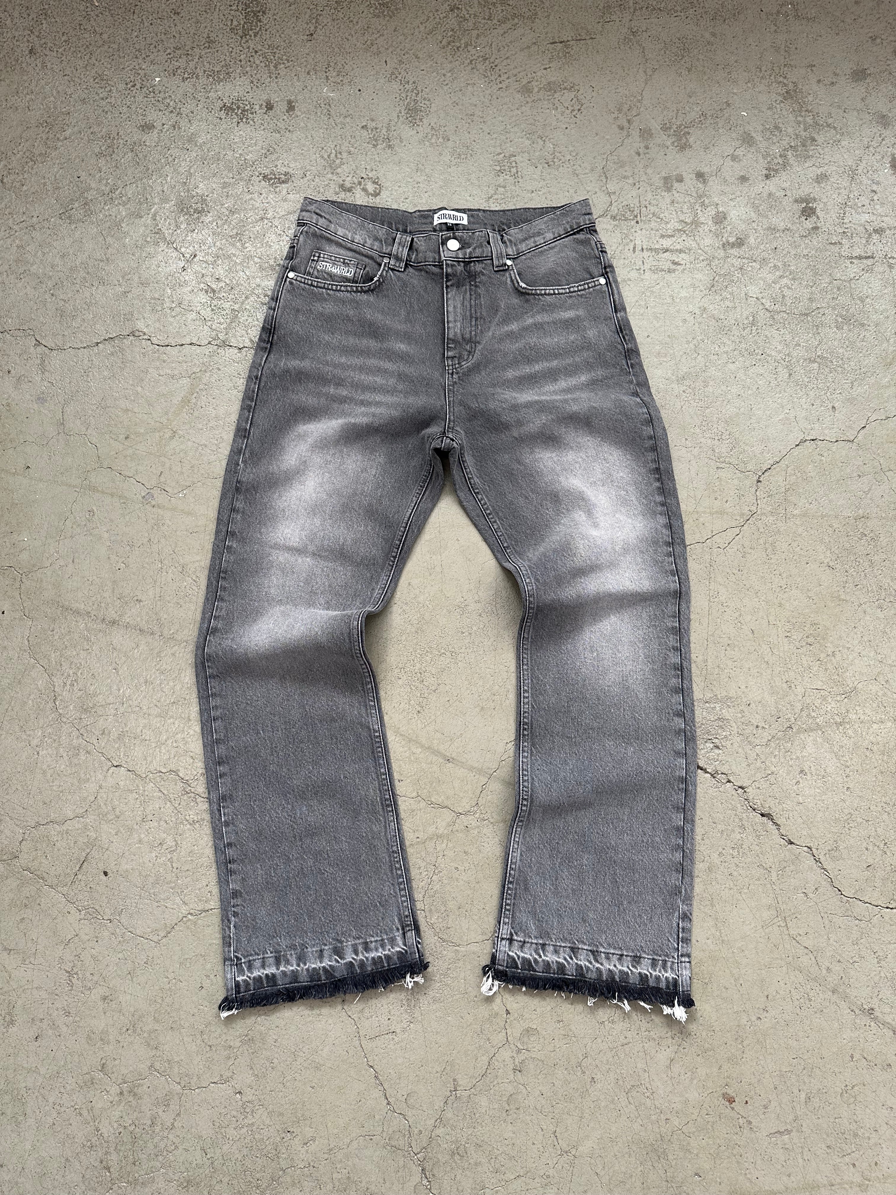 Grey Washed Denim